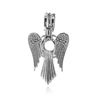 Открывающийся аромамедальон Ангел, 2,5х1,5 см AMK022