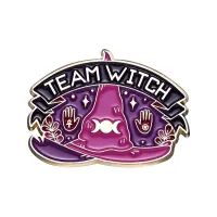 Значок Шляпа ведьмы, 2х3см ZN134