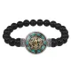Браслет из черного агата Дерево здоровья BSBA-120