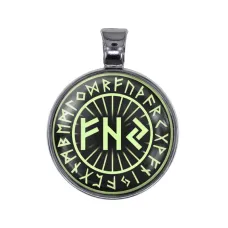 Светящийся амулет Финансовая свобода ALE1469