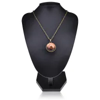 Светящийся кулон Меркурий, d.2см BJK463-01