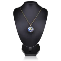 Светящийся кулон Земля, d.2см BJK463-03