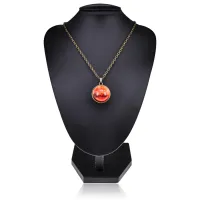 Светящийся кулон Марс, d.2см BJK463-04