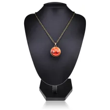 Светящийся кулон Марс, d.2см BJK463-04