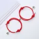 Парные браслеты Ом, цвет красный BS781-02