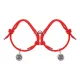 Парные браслеты Ом, цвет красный BS781-02
