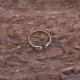 Безразмерное кольцо Кошачьи лапки, 5мм KL568