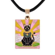 Кулон Tarot Черная кошка - The High Priestess AD-AM1-05