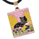 Кулон Tarot Черная кошка - Four of Cups AD-AM1-07