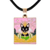 Кулон Tarot Черная кошка - The Empress AD-AM1-08