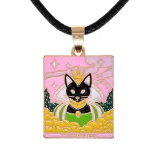 Кулон Tarot Черная кошка - The Empress AD-AM1-08