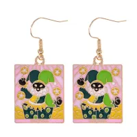 Серьги Tarot Черная кошка - The Fool AD-SE1-03