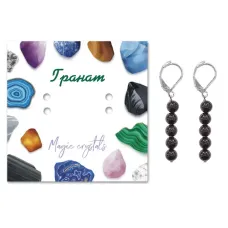 Серьги Гранат SEB02-26