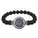 Браслет из черного агата Защита от сглаза BSBA-178