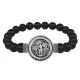 Браслет из черного агата Дерево здоровья BSBA-179