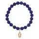 Браслет Ладонь (защита от сглаза и зла) нат.камень Лазурит 8мм BS-CR-0790