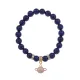Браслет Сатурн (гармония и дисциплина) нат.камень Лазурит 8мм BS-CR-0280
