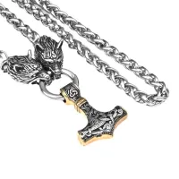 Амулет Молот Тора на цепи, 4,5х3см AC264