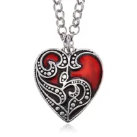 Кулон Сердце на цепочке, 2х2см BJK464