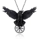 Кулон Вегвизир и орел на цепочке, 4х6см BJK465