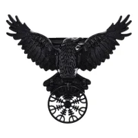 Заколка для волос Вегвизир и орел, 8х10см HZ083