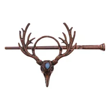 Заколка для волос (канзаши), 9х8см HZ087