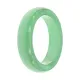 Кольцо из агата, размер 7, цвет зеленый KL115-08