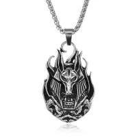 Амулет Анубис на цепочке, 4х2,25см AC268