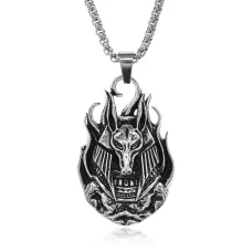 Амулет Анубис на цепочке, 4х2,25см AC268