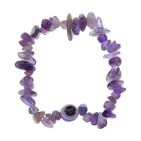 Браслет от сглаза, аметист BS853