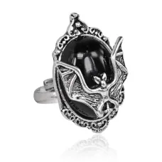 Безразмерное кольцо Летучая мышь, 3см KL580
