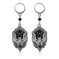 Серьги Летучая мышь, 5,5х1,75см SE310