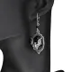 Серьги Летучая мышь, 5,5х1,75см SE310