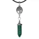 Амулет-маятник Дерево любви, синт.камень Малахит MKA-5012