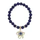 Браслет Око Ра (дар предвидения) нат.камень Лазурит 8мм BS-CR-0400
