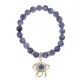Браслет Око Ра (дар предвидения) нат.камень Содалит 8мм BS-CR-0408