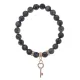 Браслет Ключ (Счастье) нат.камень Лабрадор 8мм BS-CR-0428