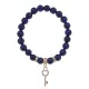 Браслет Ключ (Счастье) нат.камень Лазурит 8мм BS-CR-0430