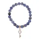Браслет Ключ (счастье) нат.камень Содалит 8мм BS-CR-0438