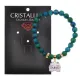 Браслет Кошка (защита, интуиция, достаток) синт.камень Хризоколла 8мм BS-CR-0471