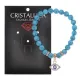 Браслет Глаз (от сглаза и порчи) синт.камень Бирюза 8мм BS-CR-0485