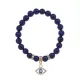 Браслет Глаз (от сглаза и порчи) нат.камень Лазурит 8мм BS-CR-0490