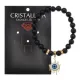 Браслет Глаз (от сглаза и порчи) нат.камень Черный агат 8мм BS-CR-0623