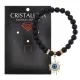 Браслет Глаз (от сглаза и порчи) синт.камень Шунгит 8мм BS-CR-0624