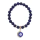 Браслет Полумесяц и Глаз (от сглаза) нат.камень Лазурит 8мм BS-CR-0640