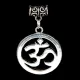 Амулет Ом, металл, цвет серебр. ASV017