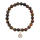 Браслет Дерево жизни (защита и развитие) нат.камень Тигровый глаз 8мм BS-CR-0829