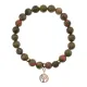 Браслет Дерево жизни (защита и развитие) нат.камень Унакит 8мм BS-CR-0830