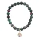 Браслет Дерево жизни (защита и развитие) синт.камень Цоизит 8мм BS-CR-0832