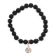 Браслет Дерево жизни (защита и развитие) синт.камень Шунгит 8мм BS-CR-0834